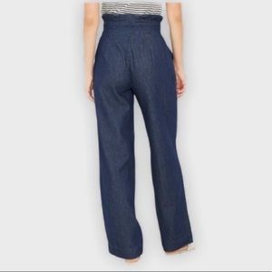 Who What Wear High Waisted Wide Leg Pants. Side zip